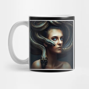 woman with snakes Mug